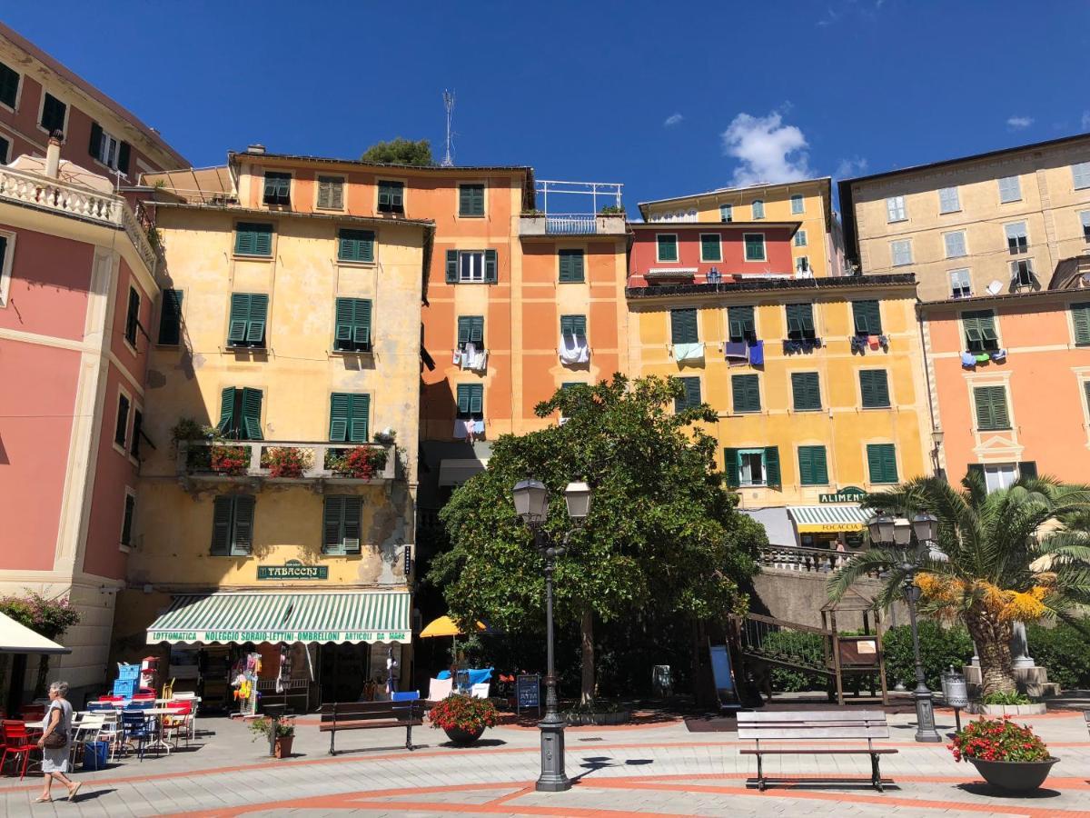 Apartamento La Terrazza Sul Mare Zoagli Exterior foto