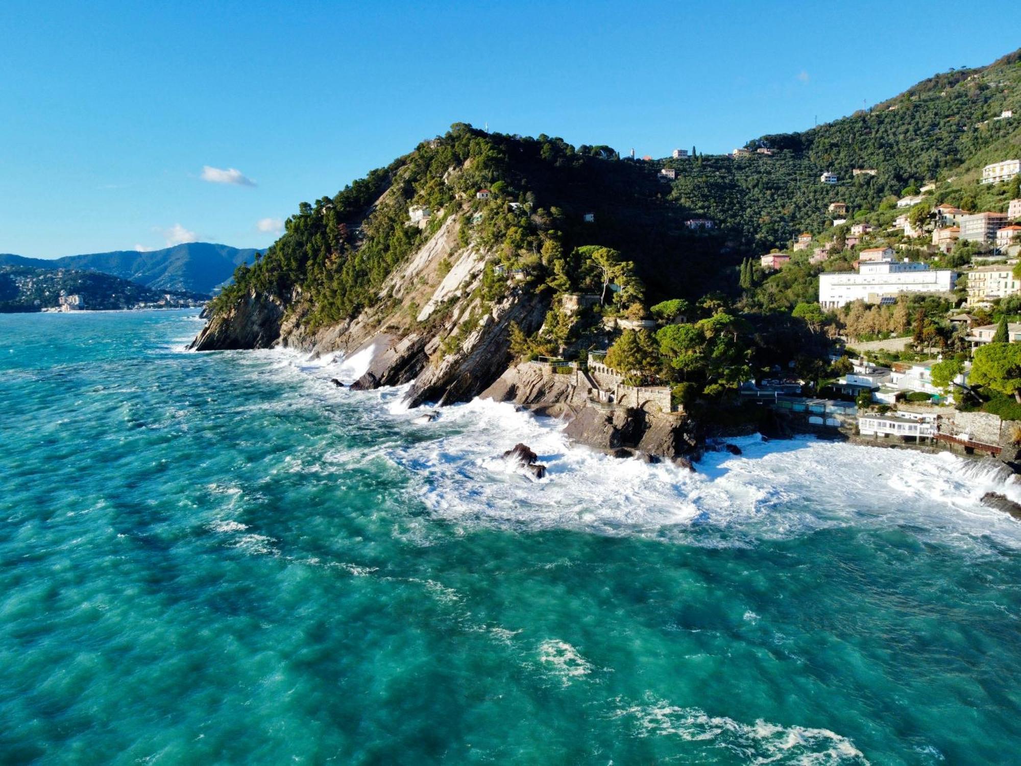 Apartamento La Terrazza Sul Mare Zoagli Exterior foto