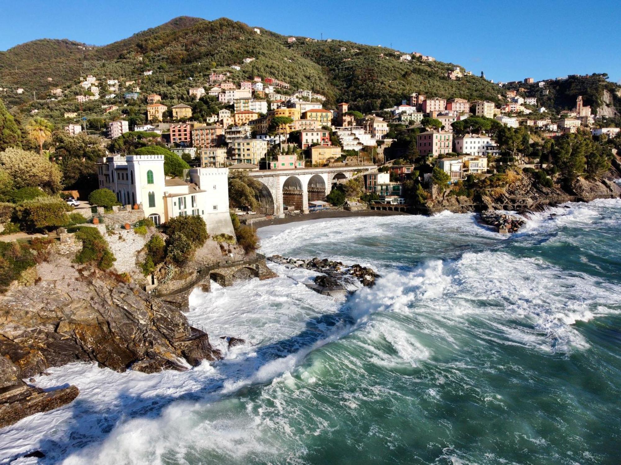 Apartamento La Terrazza Sul Mare Zoagli Exterior foto